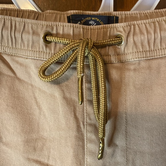 ACROSS THE POND TAN STRETCHY PANTS! - Picture 5 of 10